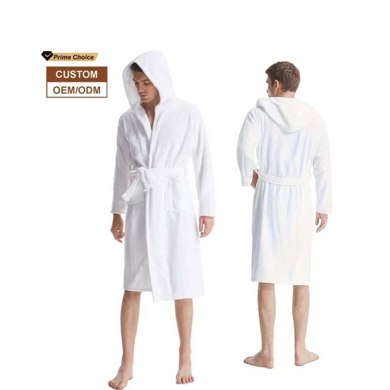 CHINEE-Premium-Quality-Comfortable-Warm-Flannel-Bath-Robes-Custom-Unisex-Luxury-Spa-Hotel-Hooded-Coral-Fleece-Bathrobe