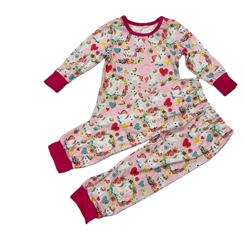 CHINEE Qingli OEM NO MOQ Cheapest Child Toddler Baby Pajama Set Cute Rts Pjs Kids Pyjamas