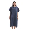 CHINEE Quick Dry Hooded Towel Robe with Pocket Perfect for Swimming Surfing and Outdoor Activities Unisex One Size