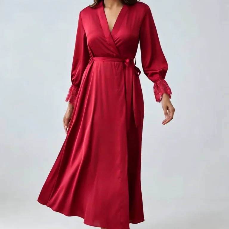 CHINEE-Satin-Chiffon-Solid-Satin-Long-Night-Robe-Women-Elegant-Comfortable-Soft-Kimono-Bathrobe