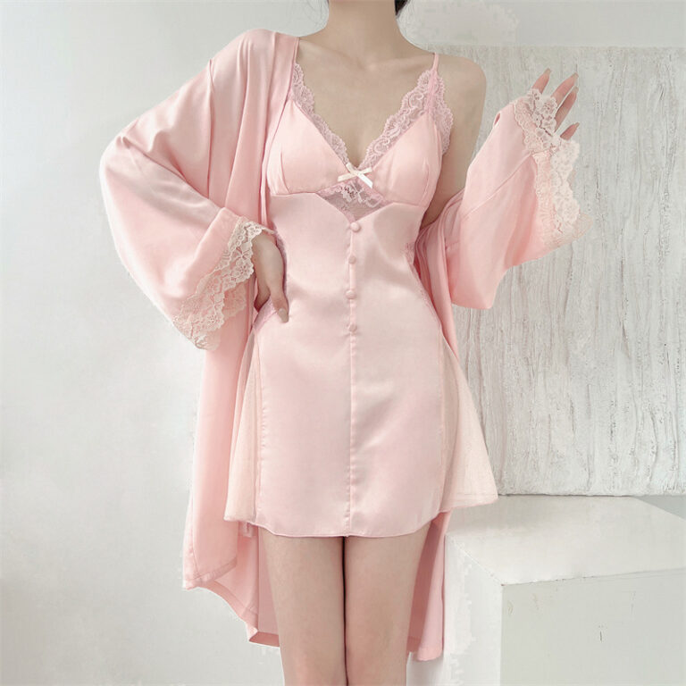 CHINEE-Satin-Nightgowns-for-Women-Sexy-Lingerie-Lace-Chemise-Slip-Silk-Negligee-Babydoll-Nighty-V-Neck-Sleepwear