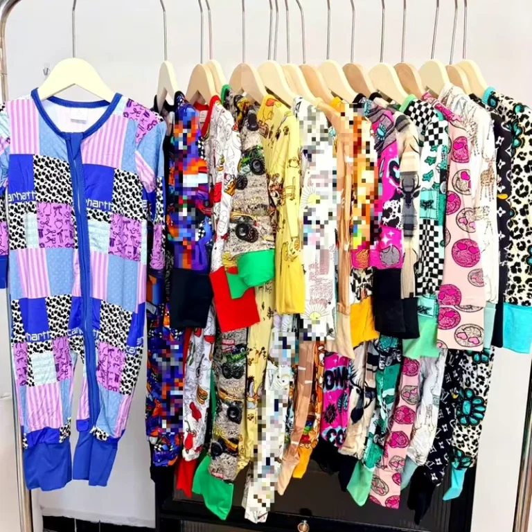 CHINEE-Secret-Stock-Receive-Baby-Bamboo-Pajamas-Western-Items-Baby-Random-Size-and-Color-Zippy-for-Kids-1
