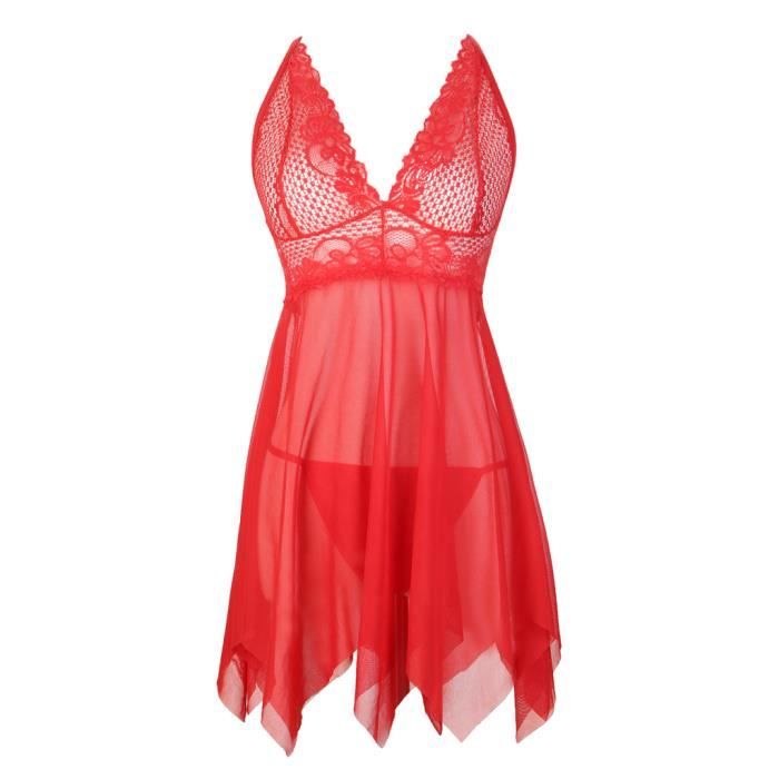 CHINEE Sexy Lace Satin Woven Organic Cotton Lingerie Backless Short Slim Nightgowns Women Sleeveless Half Slips Night Dress Mature