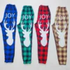 CHINEE Sexy Pajama Pants Women Plaid Christmas Pajama Pants