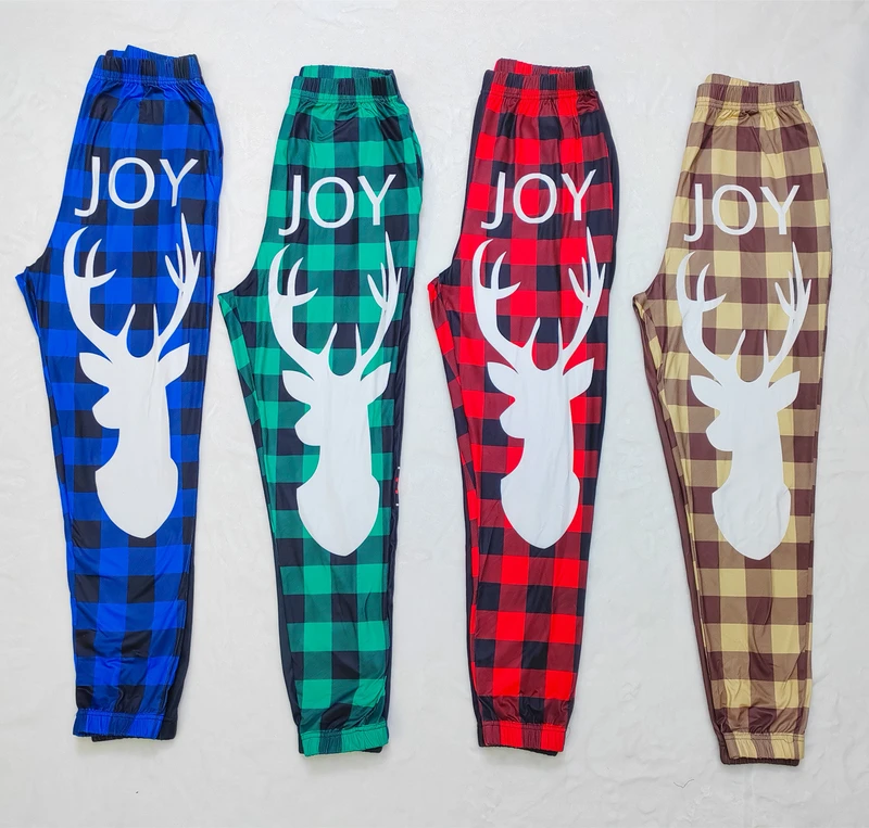 CHINEE Sexy Pajama Pants Women Plaid Christmas Pajama Pants