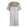CHINEE Short Sleeve Night Dress 100% Pure Silk Women's Pajamas Sleep Shirt