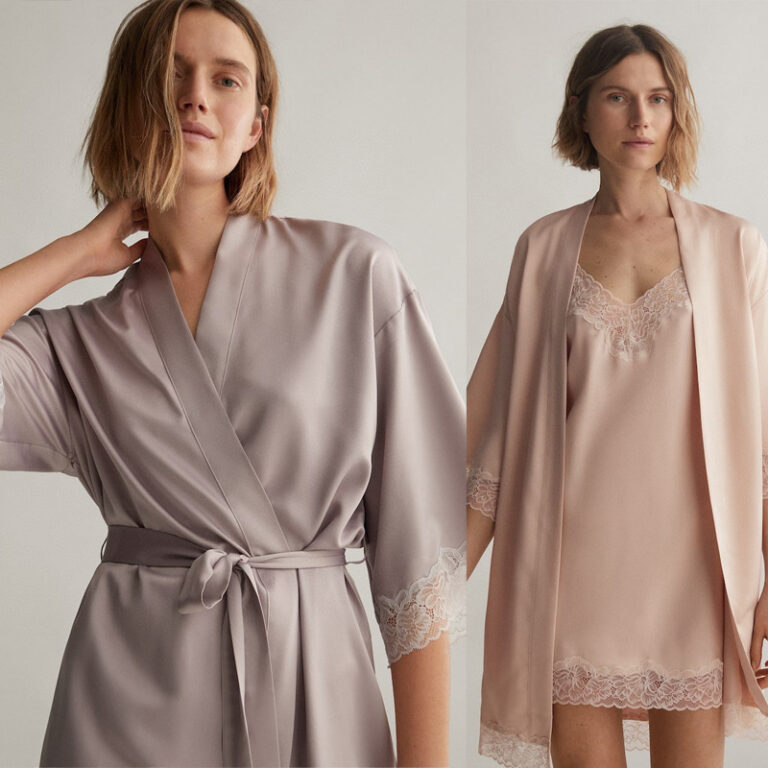 CHINEE-Sleepwear-Womens-Satin-Nightgown-with-Robes-Set-2-Piece-Sexy-Lace-Cami-Nightwear
