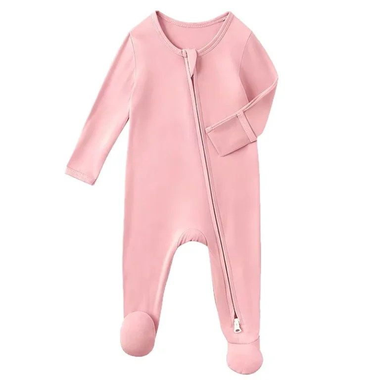 CHINEE-Soft-Newborn-Footie-Pajamas-Cozy-One-Piece-Footie-Pajamas-for-Baby-Boys-and-Girls