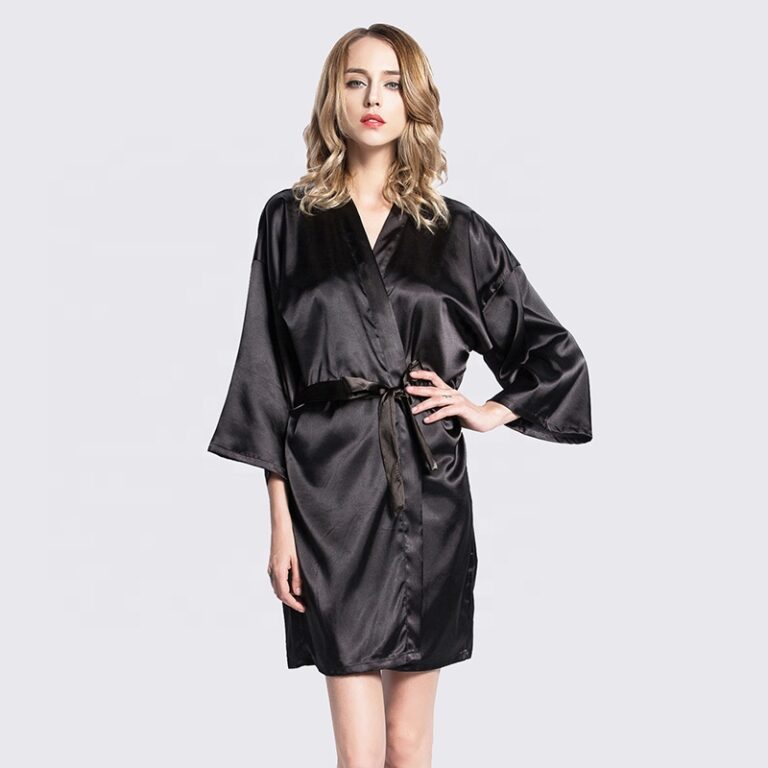 CHINEE-Solid-Color-Women-Satin-Robe-Wedding-Robe-Bridesmaid-Luxury-Ice-Silk-Womens-Sleepwear