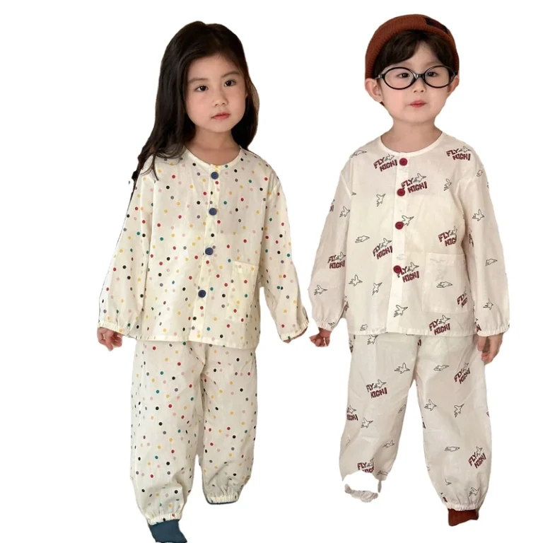 CHINEE-Spring-Autumn-New-Design-Infant-Baby-Girls-Pajamas-Child-Kids-Boy-Cotton-2-Pcs-Clothing-Sets-1