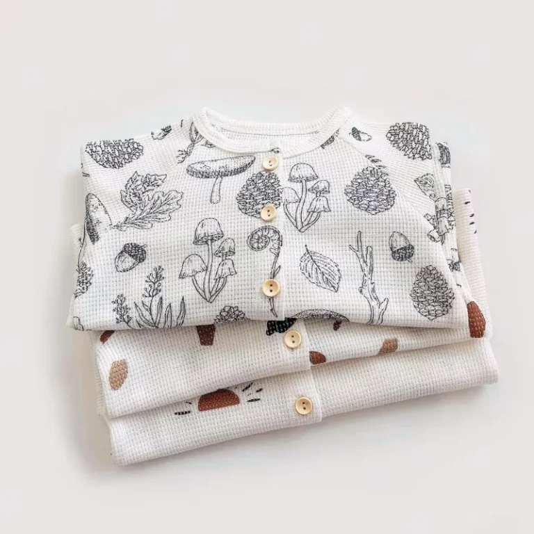 CHINEE-Spring-Childrens-Pajamas-Homewear-Suit-Printed-Girls-Boys-Baby-Long-sleeved-Top-Pants-2-Sets-of-Autumn-Kids-Clothes