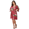 CHINEE Spring and Summer New Style Halter Dress Sexy Plus size Pajama Set with Elegant Printed Women's Home Wear Set