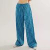 CHINEE Star Pajama Pants Womens Lounge Stripe Pj Pants Sleep Joggers Checkered Boxer Pajamas Bottoms Women Pjs Long Pants