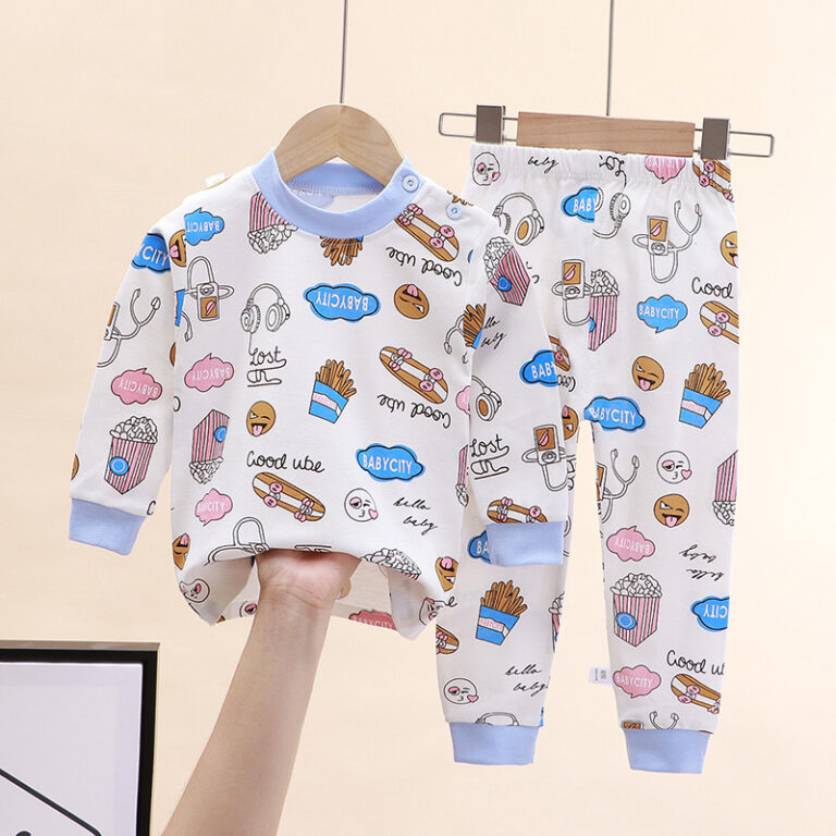 CHINEE-Stock-Clearance-Kids-Toddler-Boys-Pajamas-2-Piece-Pjs-Top-and-Pants-Set-100-Cotton-Sleepwear-Nightwear-Kids-Boys-1