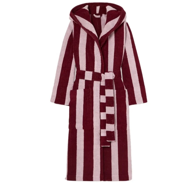 CHINEE-Striped-Cotton-BathRobe-Custom-Luxury-100-Cotton-Hooded-Hotel-Bath-Robe-Unisex-BathRobe