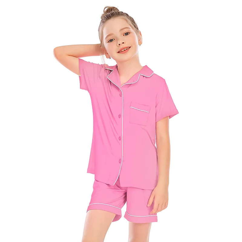 CHINEE Summer Baby Kids Pajamas Sleepwear Clothes Children Girls Pajama Kids Set