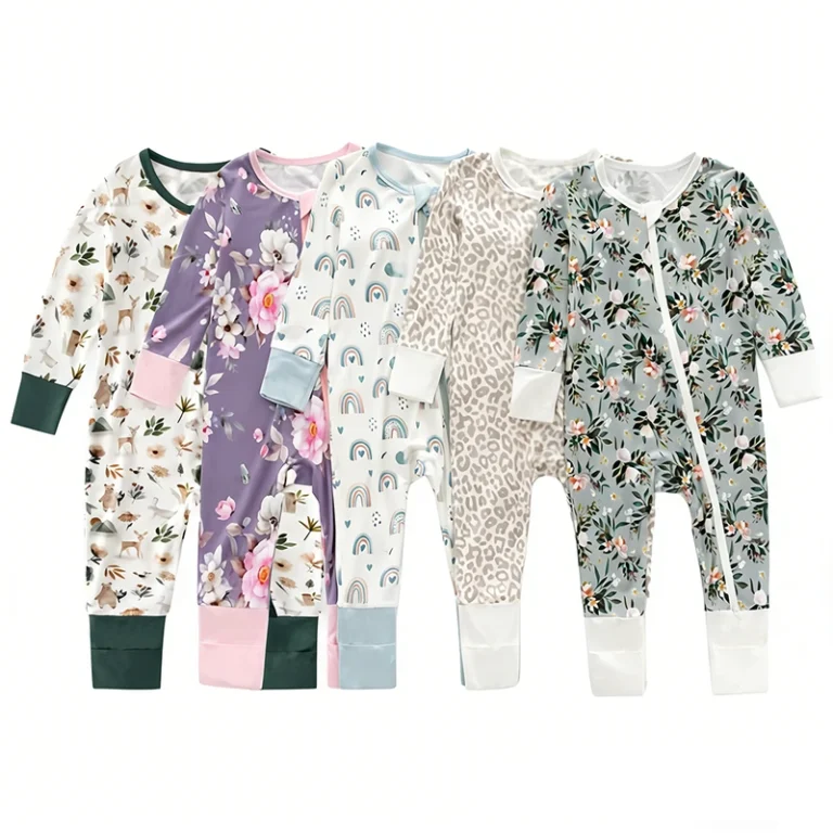 CHINEE-Summer-Winter-High-Quality-Unicorn-Baby-Boy-Sleepwear-Kid-Pajamas-Set-Custom-Bamboo-Baby-Pajamas-Romper