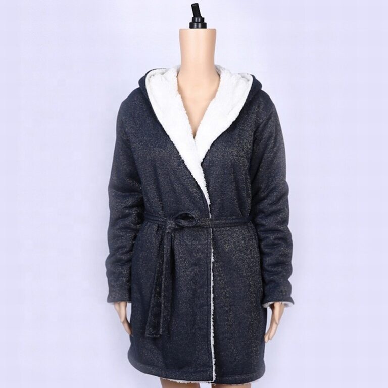 CHINEE-Super-Soft-Luxury-Winter-Family-Fleece-Robe