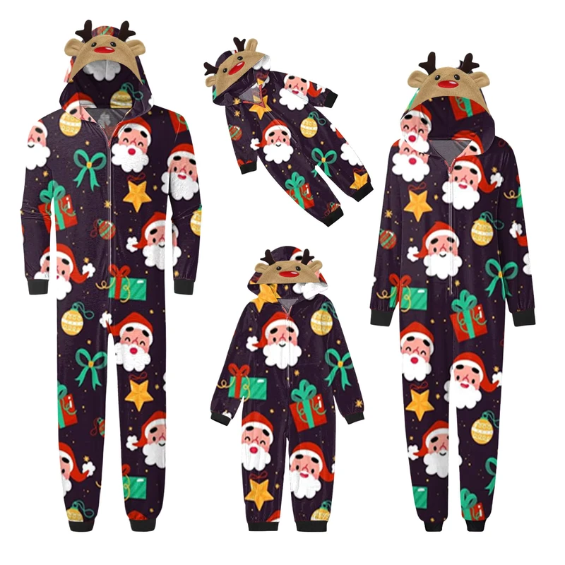 CHINEE Thermal Winter Matching Family Robes Set for Adults Kids Babies Men & Women Leopard Print 100% Cotton
