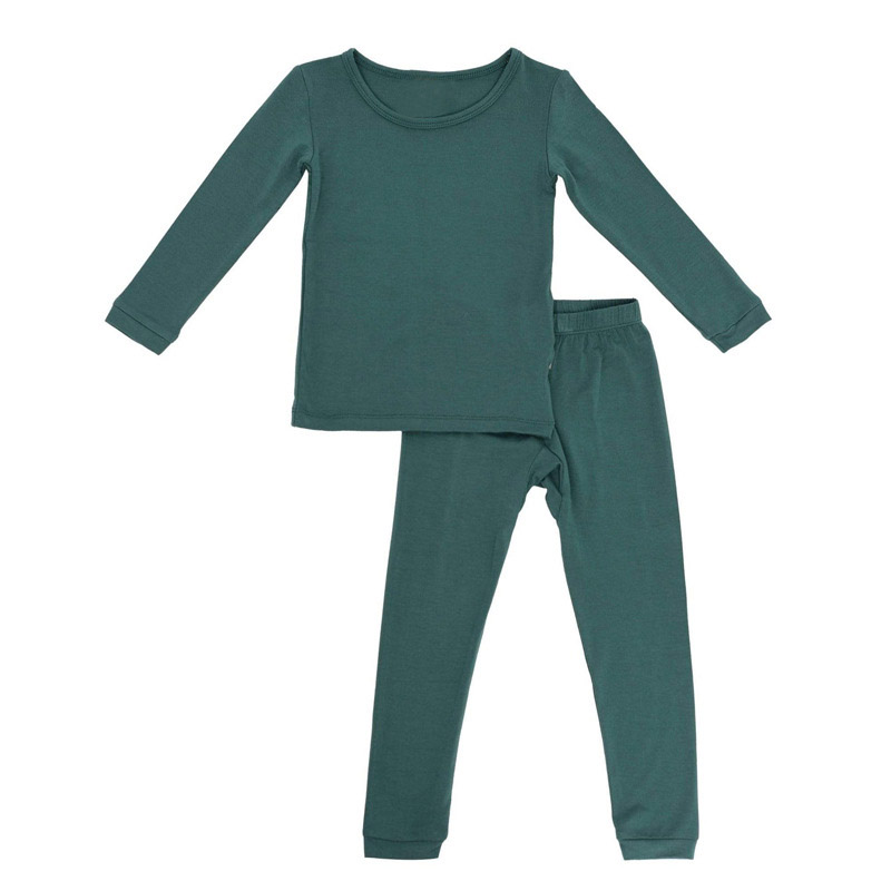 CHINEE Toddler Boys Girls Custom Children's Pyjamas Soft Organic Cotton Kids Bamboo Viscose Pajama 2 pieces Set