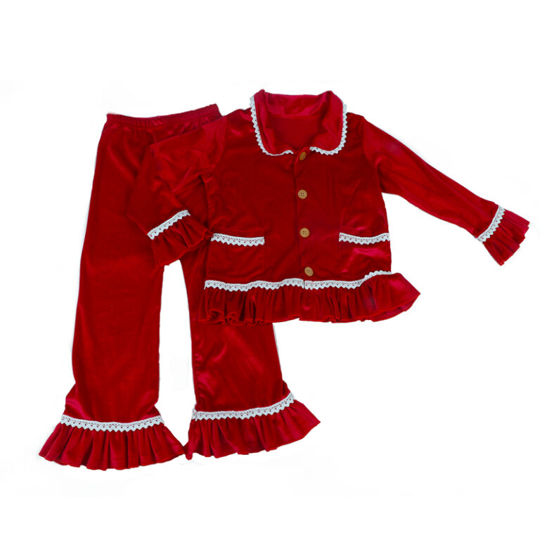CHINEE-Toddler-Girls-Pajamas-Sets-Nightgown-Kids-Velvet-Pajamas-Jackets-With-Pants-2-Pcs-Clothes-Long-Sleeves-Winter-Pajamas-Sets