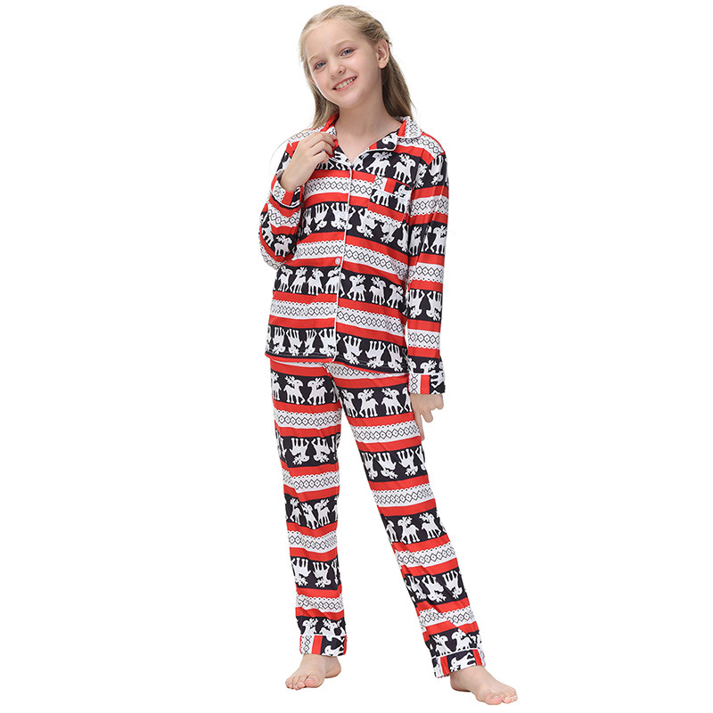 CHINEE Toddler Girls Summer Cotton Modal Pajamas Set Cute Animal Print Breathable Comfortable Soft Stylish Nightwear for Kids