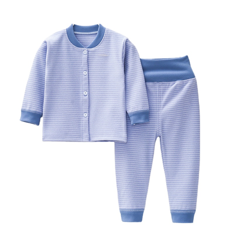CHINEE Toddler Pajamas Long Sleeve Sleepwear Cotton Striped 2 Piece Kids Christmas Pajamas Sets