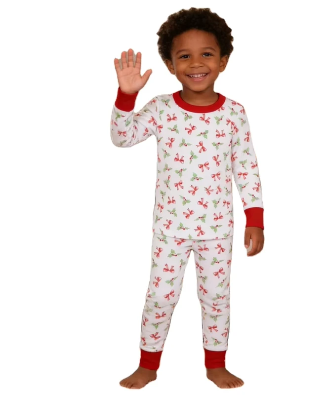 CHINEE Two Piece Sleep Set Manufacturer Baby Clothing Kid Girls Pajamas