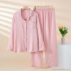 CHINEE Underwear & Sleepwear Sleepwear Women Pyjamas Pour Femmes Pijama De Mujer Bamboo Cotton Pajama Set