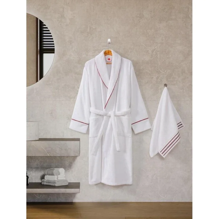 CHINEE-Unisex-Cotton-Box-Classic-Bathrobe-Set-for-Bath-Time-Comfort-Available-in-Sizes-L-XL