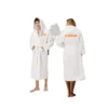 CHINEE Unisex Luxury Turkish Terry Cotton Bathrobe Men's Women's Hooded Towel Drawstring Customizable Summer Thermal Ankle Length ODM