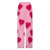 CHINEE Valentine's Day Pajamas Bottoms Night Pants Sleepwear Women's 3d Lounge Bottoms Trousers Allover Print Sleep Pants