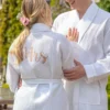 CHINEE Waffle Bathrobe Custom Luxury Embroidered White Kimono Robe Hotel Spa Robe Couple Bathrobe Set for Men Women