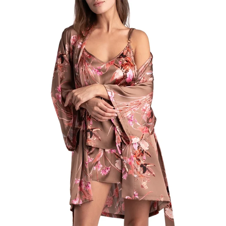 CHINEE-Wedding-Bridal-Silk-Satin-Robe-Bridesmaid-Gift-OEM-Custom-Summer-Autumn-Bathrobe-with-Lace-Trim-price-Rate
