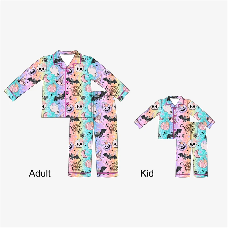 CHINEE Weiwei Soft Nightwear Homewear Printed Kids Sleepwear Bamboo Pajamas Kids Baby Girls Pajamas
