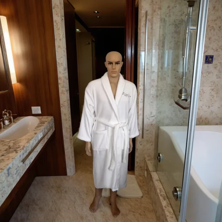 CHINEE-White-Velvet-Bathrobe-Shawl-Collar-Hotel-Spa-Bath-Robe-for-Men-Women-Luxury-Hotel-Bathrobe