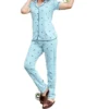 CHINEE Women's 2 Piece Satin Cotton Night Suit with Machine Embroidery Breathable & High Quality Winter Sleepwear