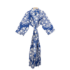 CHINEE Women's Cotton Kimono Handmade Floral Printed Japanese Style Robe Unique Beachwear Lounge Wear Sleepwear