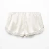 CHINEE Women's High Waist Elastic Breathable Cotton Customizable Sleep Shorts with Knitted Fabric and High Street Style