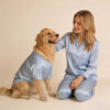 CHINEE Women's Matching Family Pajama Set with Pet Outfit Soft Breathable Custom Sleepwear for Mom & Dog Cat Premium Lounge Wear