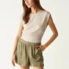 CHINEE Women's Satin Sleepwear Shorts Ultra Soft and Comfortable for Nighttime