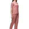 CHINEE Womens Sleepwear Set Soft Pajama Set with Short Sleeve Top and Pants Lightweight Nightwear Loungewear for Comfortable Sleep
