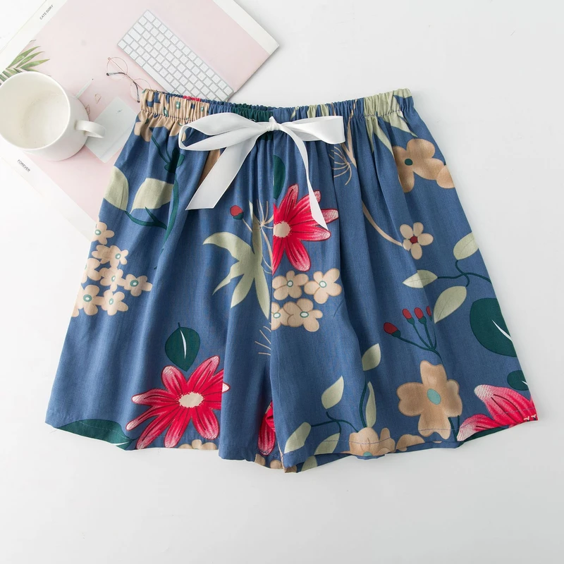 CHINEE Women's Summer New Shorts Soft Cotton Loose Casual Home Pants Women's Cool Home Clothes Pajamas