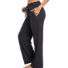 CHINEE Women’s Sweatpants and Yoga Pants with Pockets Wide Leg Drawstring Lounge Pants for Women Comfortable Pajamas