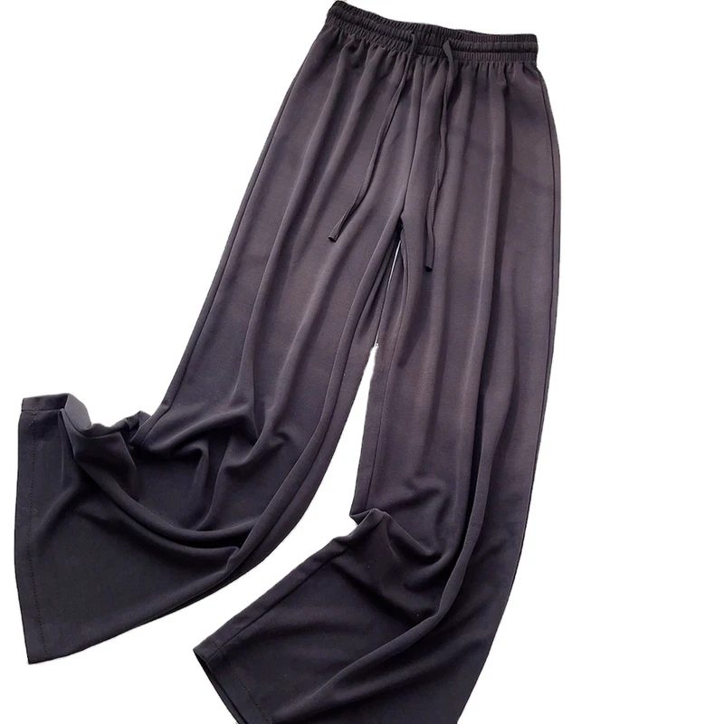 CHINEE Women's Wide Leg Pants Japanese Sleepwear Pajamas Loungewear Summer Casual Style Home Wear Comfortable Women Soft Pants