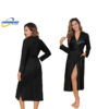 CHINEE Xiaoxu Custom Logo Custom Luxury Fancy Kimono Bath Robe Man Bathrobe Set For Couple
