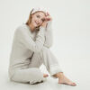 CHINEE Yiruio Ow Soft Ladies Night Sleeping Wear Set for Women for Winter