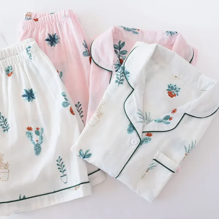 100-Cotton-Pajama-Sets-for-Women-in-Summer