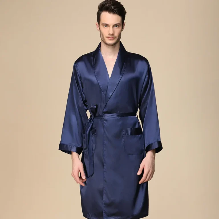 100-Pure-Silk-Custom-Men-Silk-Bath-Robes-Long-Sleeves-Mulberry-Silk-Robe-With-Logo-for-Men