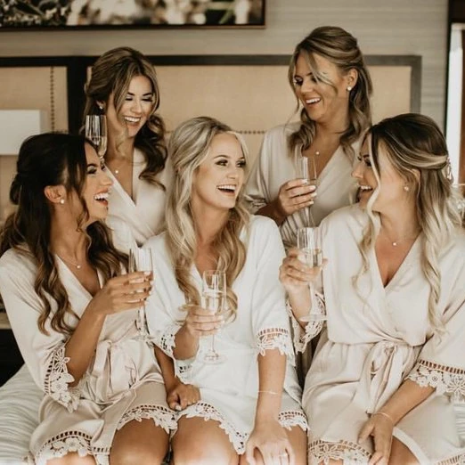 3031-Women-Bride-Robe-Bridesmaid-Robes-Lace-Robe